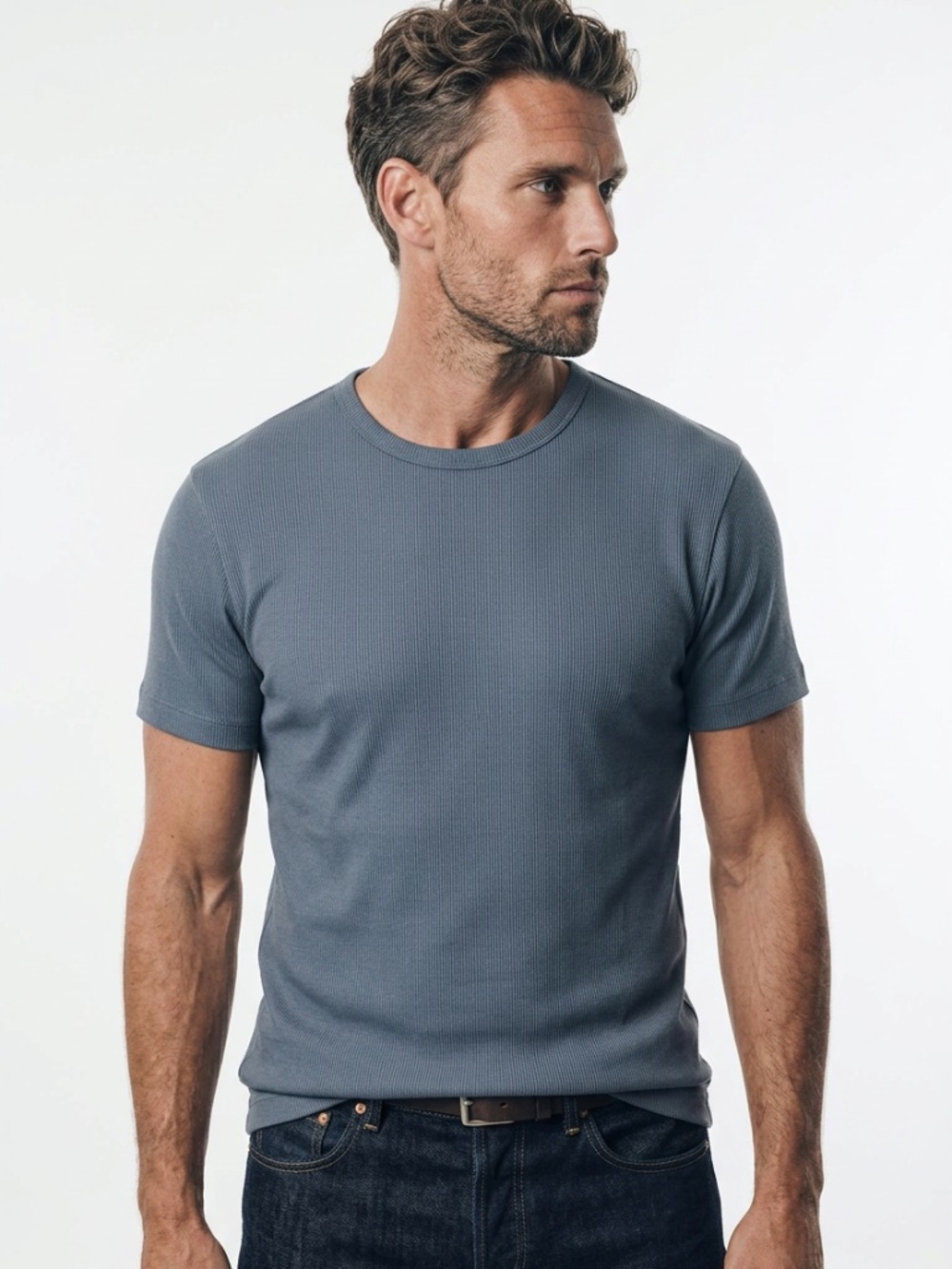 |•CALVIN KLEIN JEANS•| Men's Blue Shirt Size XL